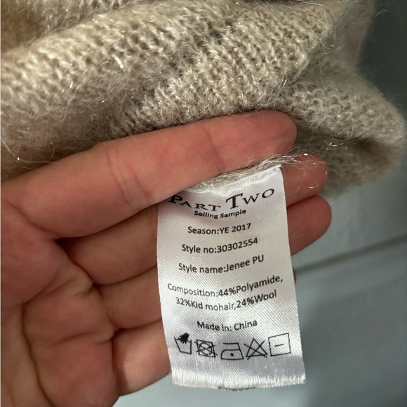 Part Two Copenhagen | knit | wide neck | sweater | m - Picture 7 of 9